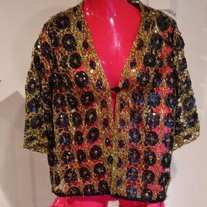 Holiday Ready Embellished Jacket